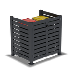 900 Horizontal Open Top