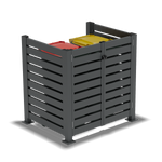 900 Horizontal Open Top