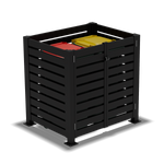 900 Horizontal Open Top