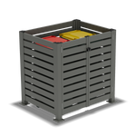 900 Horizontal Open Top