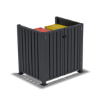900 Vertical Open Top