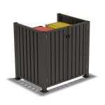 900 Vertical Open Top