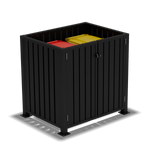 900 Vertical Open Top