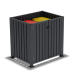900 Vertical Open Top